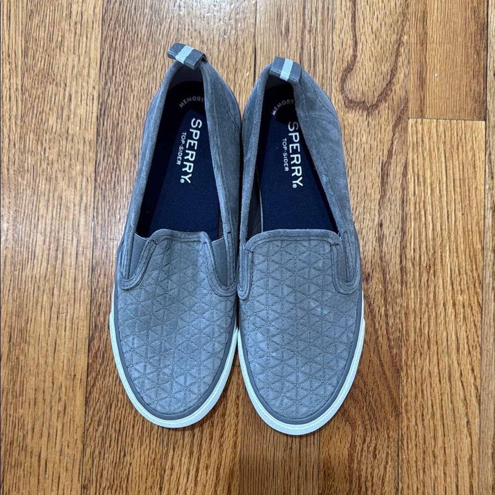 Sperry Gray Slip-On Shoes